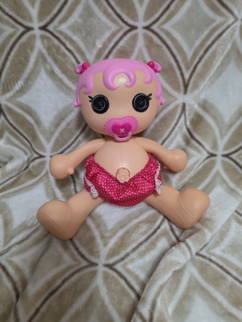 LALALOOPSY BABIES JEWEL SPARKLES POTTY SURPRISE DOLL!